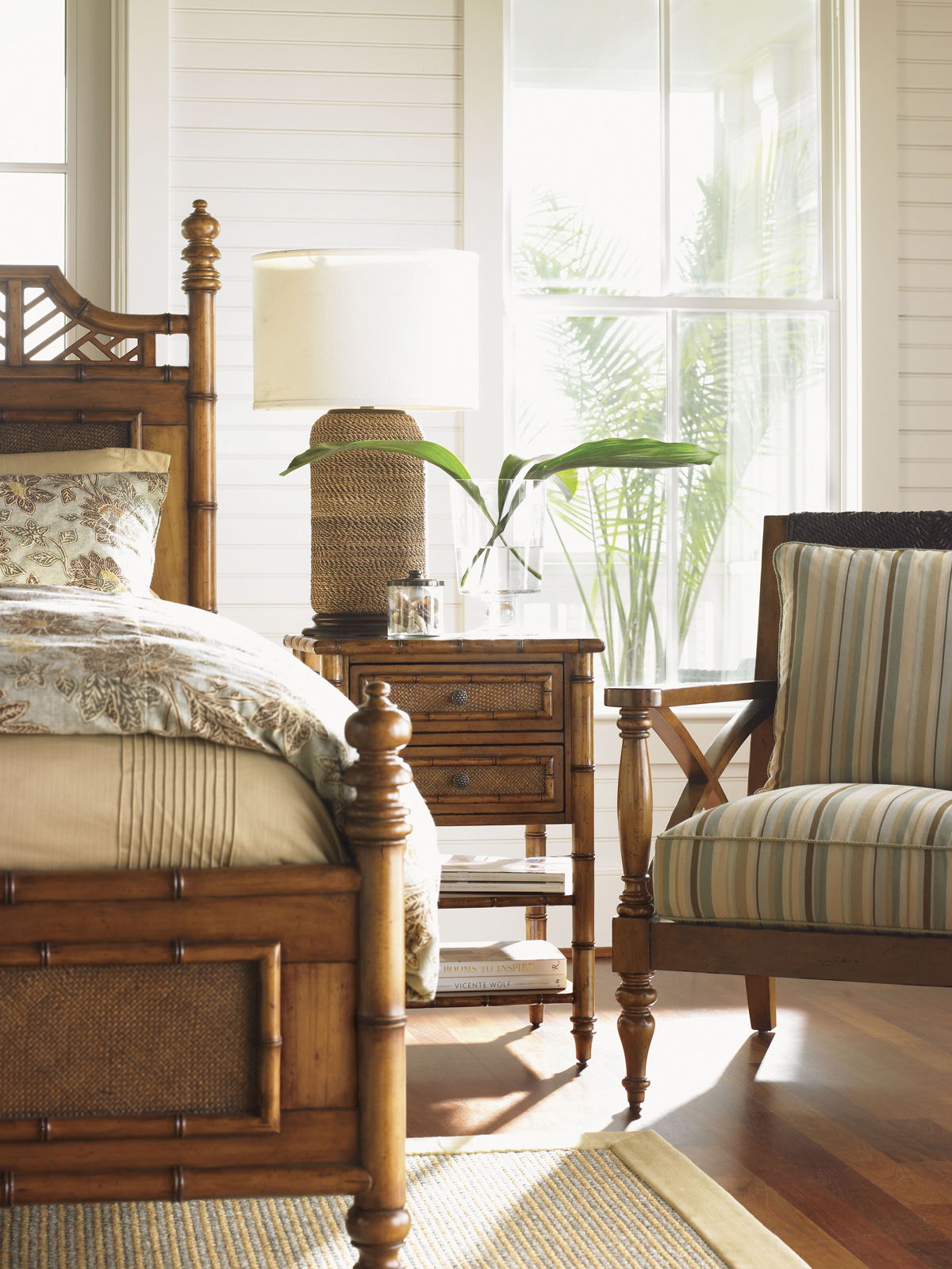 Island Estate - Ginger Island Bedside Chest - Dark Brown