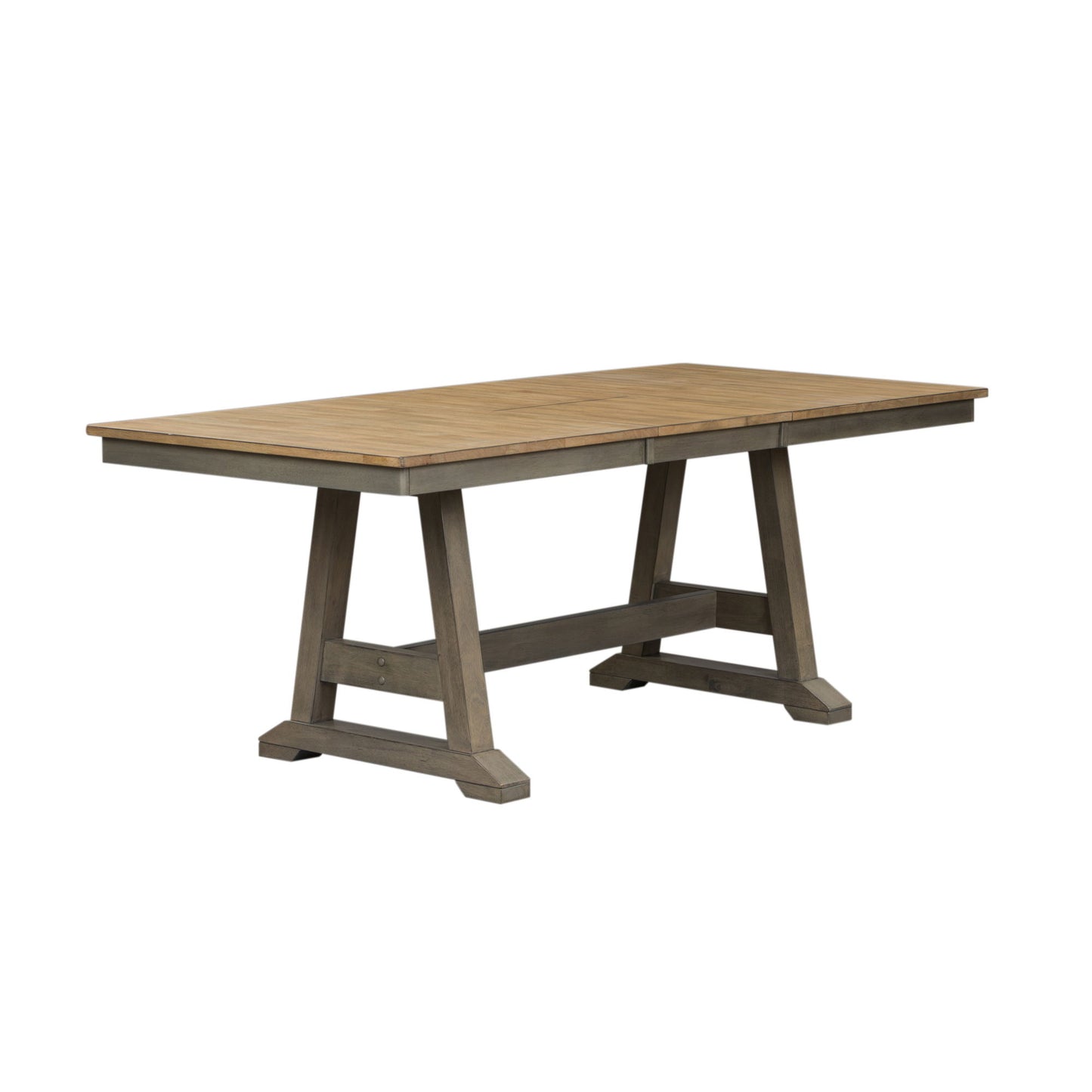 Lindsey Farm - Trestle Table Top - Gray & Sandstone