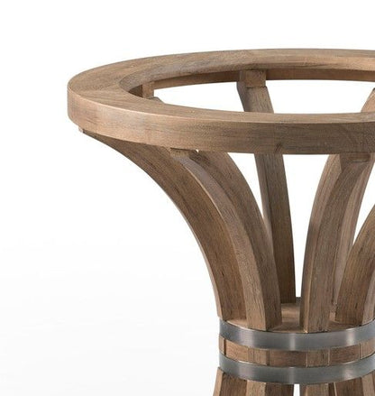 Sheffield - Round Dining Base - Brown