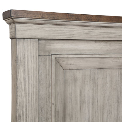 Mariana - 6/0 California King Side Rails - Vintage Creme