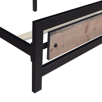 Elk River - 6/6-5/0 King/Queen Side Rails - Rustic