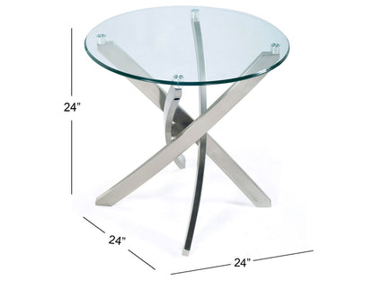 Zila - Round Cocktail Table Set