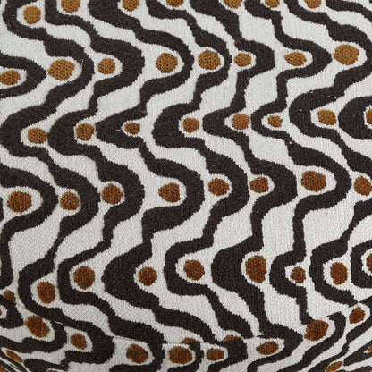 Cas - Plush Ottoman - Espresso