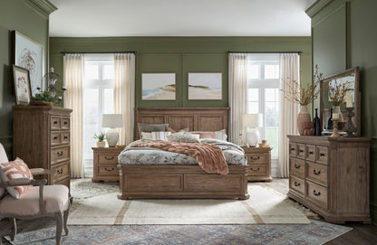 Adler Court - Drawer Chest - Florentine Walnut