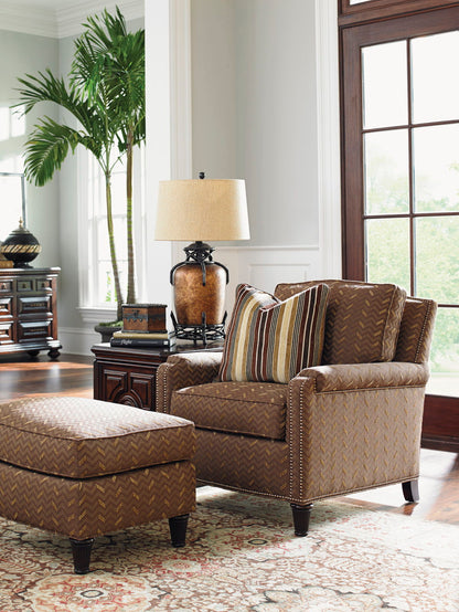 Tommy Bahama Upholstery - Bishop Ottoman