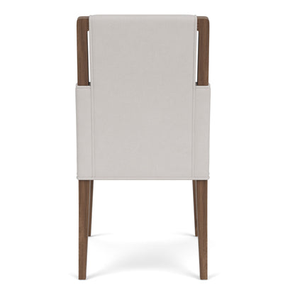 Delia - Upholstered Side Chair (Set of 2) - Nouveau Walnut / Beige