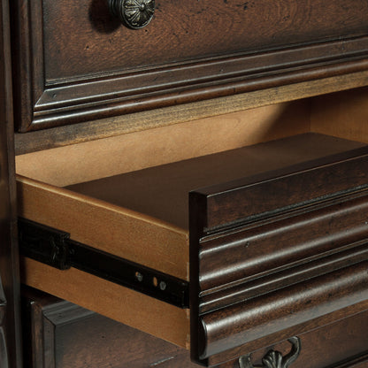 Arbor Place - Dresser & Mirror - Brownstone