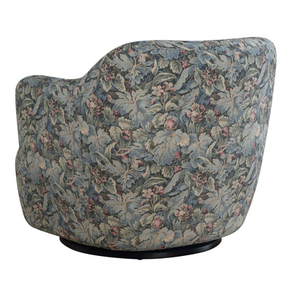 Ansel - Tapestry Swivel Chair - Green