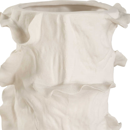 Ripple Crest - Vases (Set of 2) - White