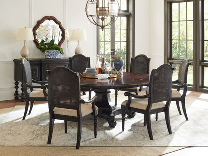Kingstown - Bonaire Round Dining Table - Dark Brown
