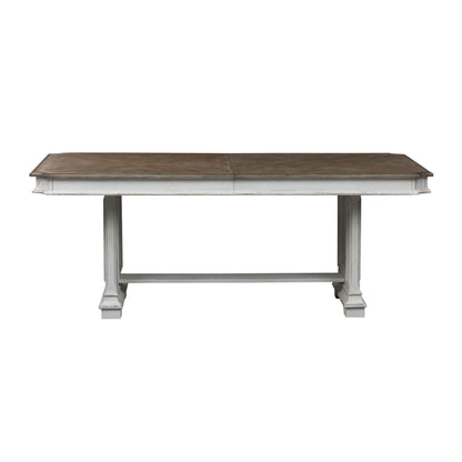 Abbey Park - Trestle Table Top - Antique White