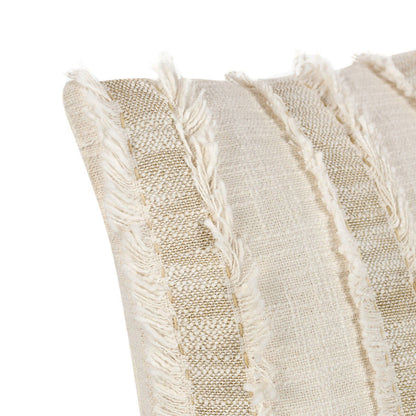 Nenna - 22" x 22" AF Pillow - Natural / Ivory