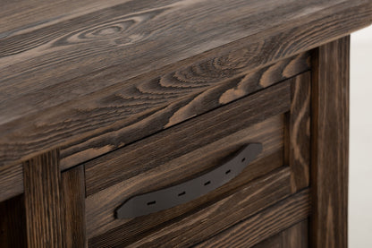 Dutton - Electric Fireplace - Rookwood Brown