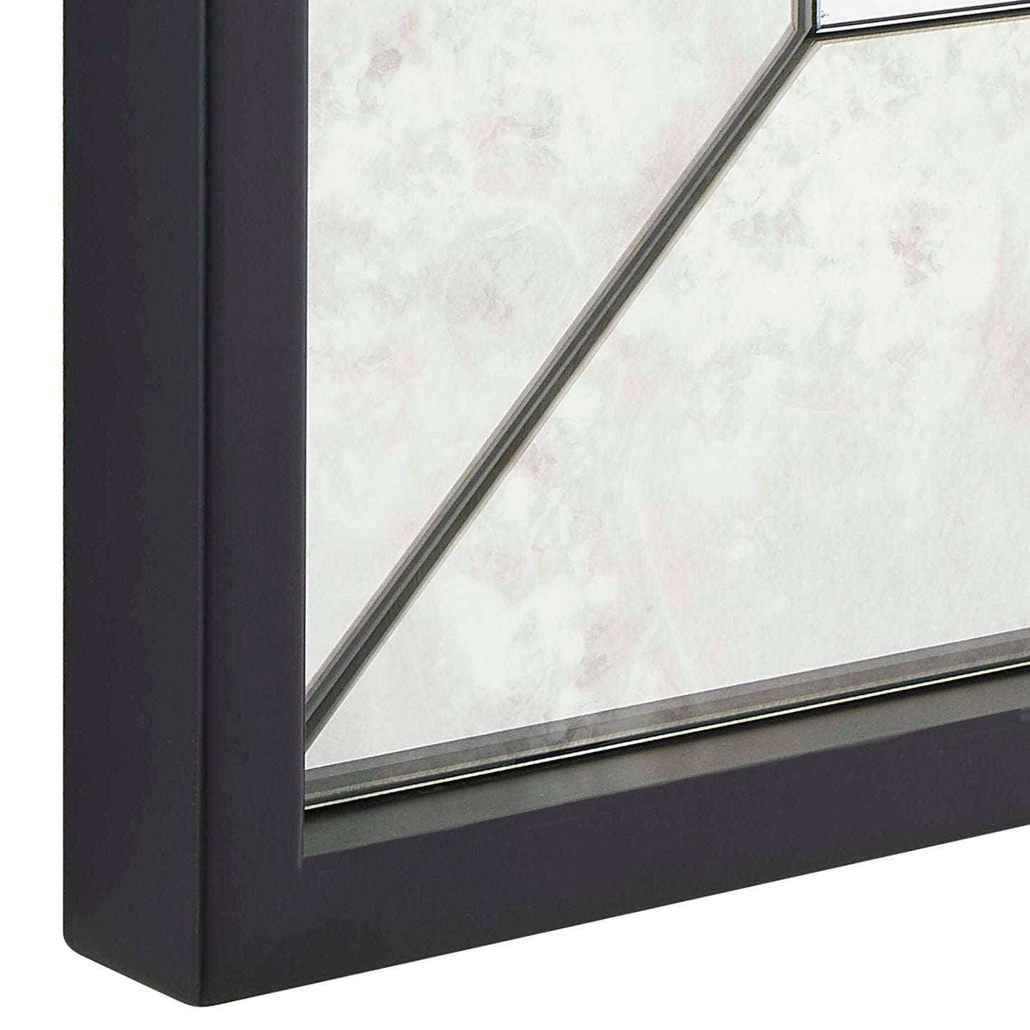 Marlowe - Antique Arch Mirror - Black