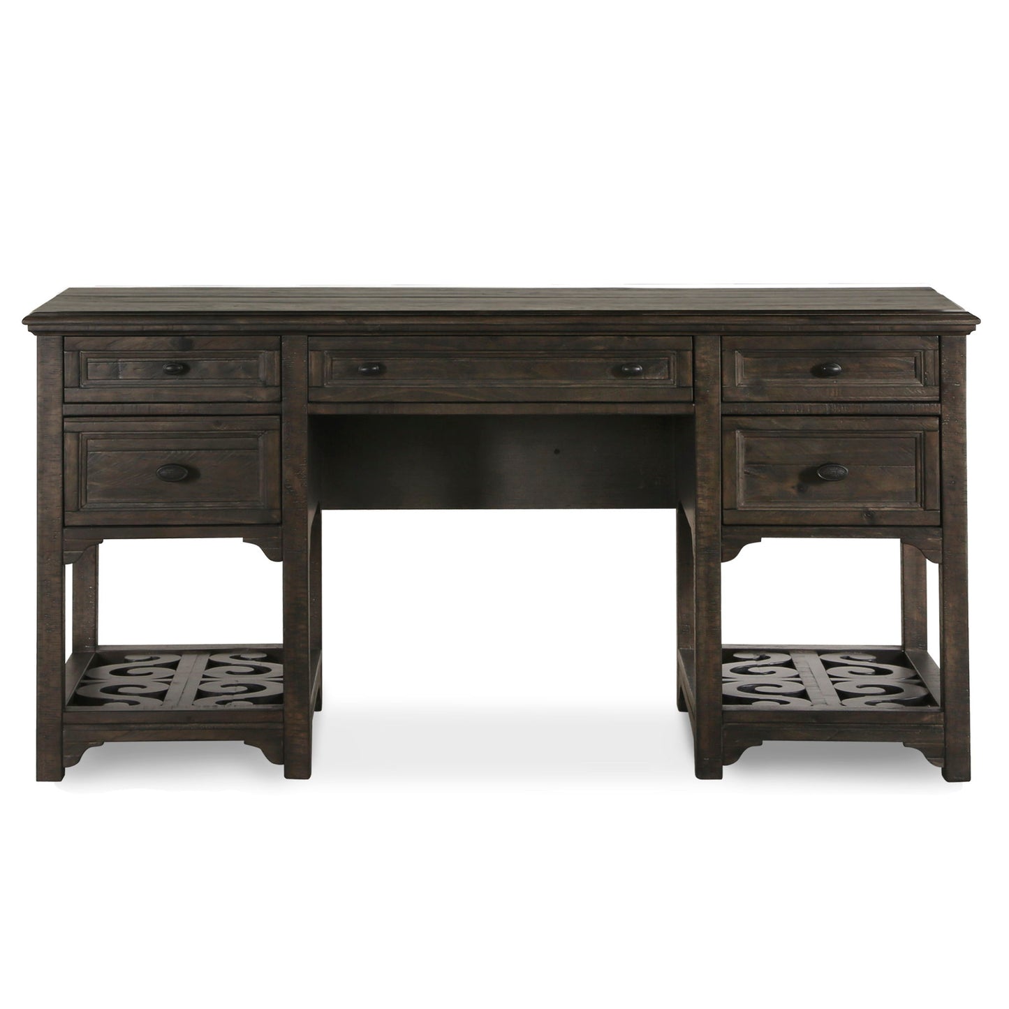 Bellamy - Desk Base - Peppercorn