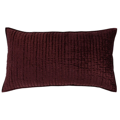 Bari - Velvet Quilt - Port