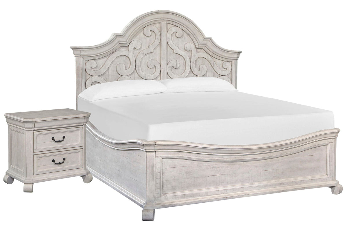 Bronwyn - Shaped Panel Bed Set