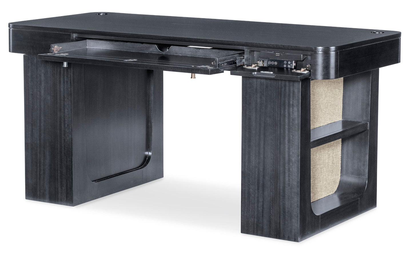 Kenzo - Adjustable-Height Desk - Black
