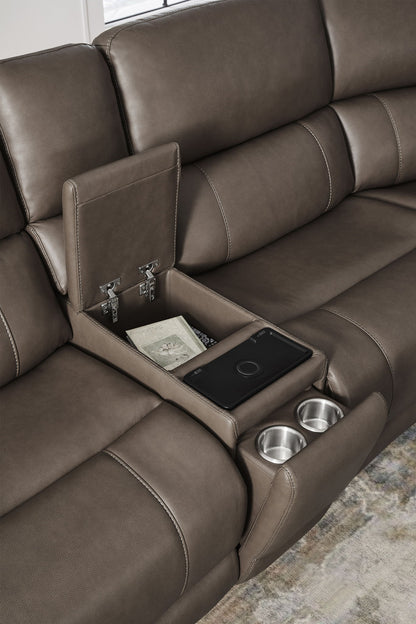 Hancock - Entertainment Tilt Console With Wireless Charger - Bette Hazel