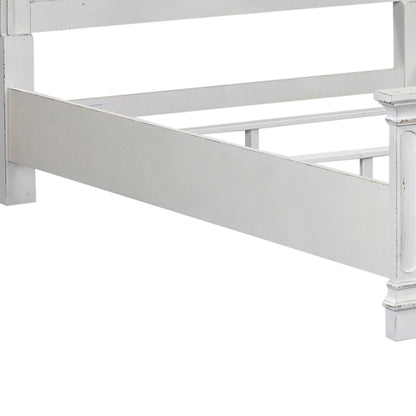 Magnolia Manor - Panel Bed Rails Length - Antique White