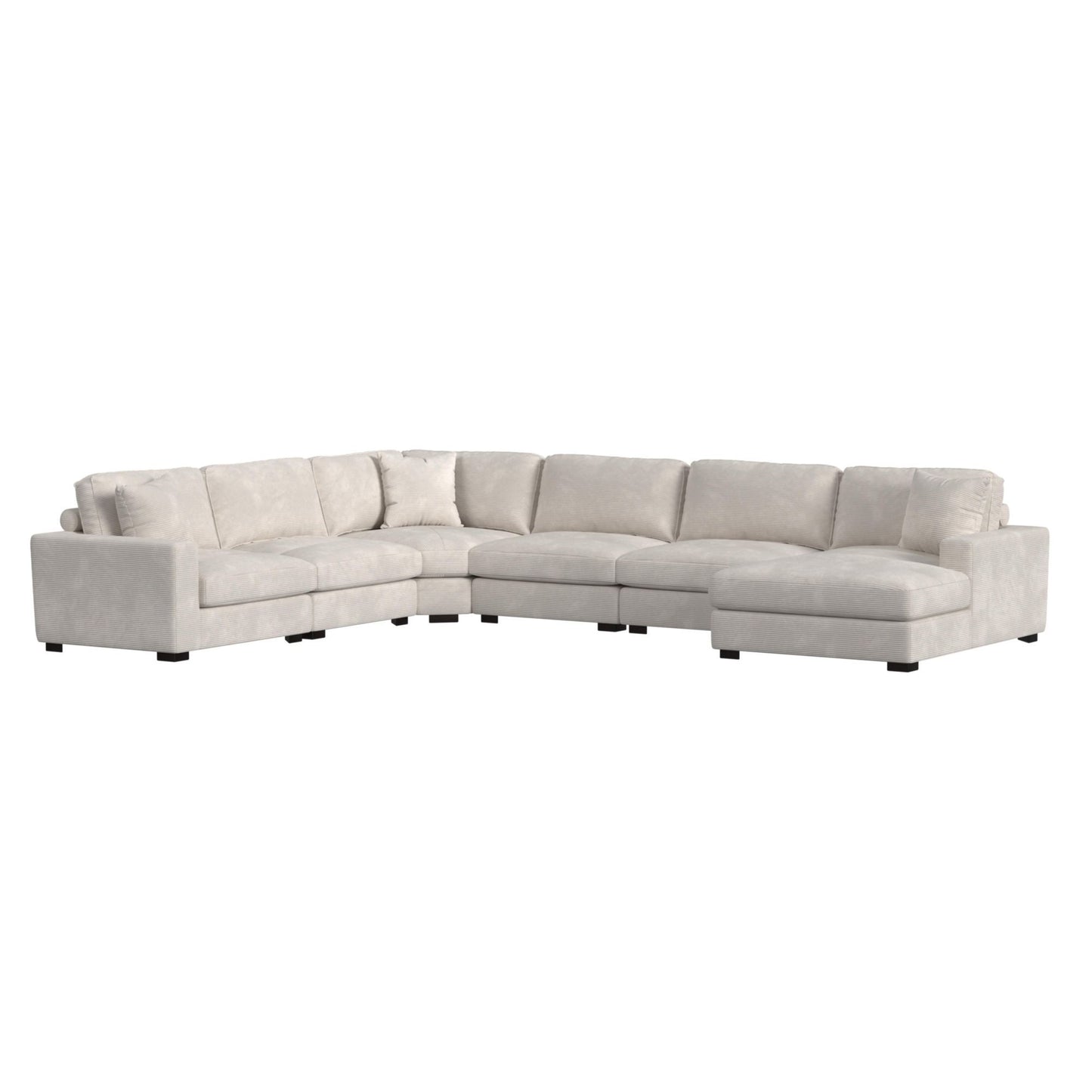 Arizona - Modular Armless Chair - Steno Beige