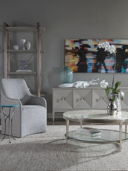 Signature Designs - Soiree Etagere - Dark Gray