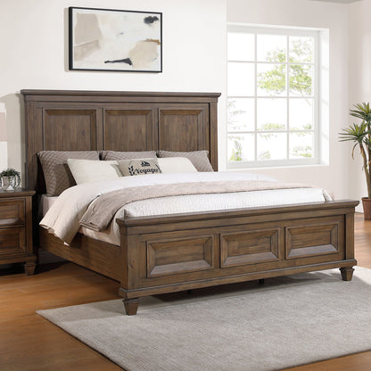 Mariana - 5/0 Queen Footboard & Slats - Vintage Mocha