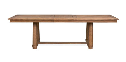 Woodward - Trestle Extendable Dining Table Set