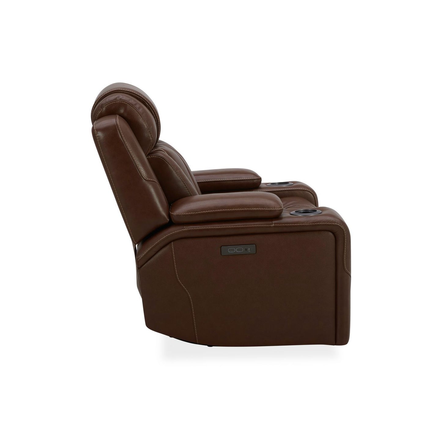 Caswell - Swivel Glider Recliner P2 - Nature Chestnut