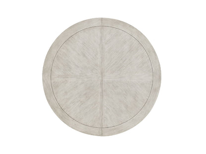 Oyster Bay - Calerton Round Dining Table - Pearl Silver