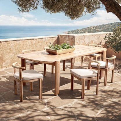 Rocco - Outdoor Dining Table - Butterscotch