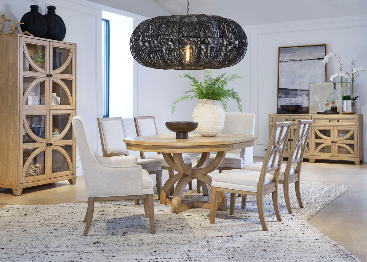 Coventry - Extendable 48" Round Dining Table Set