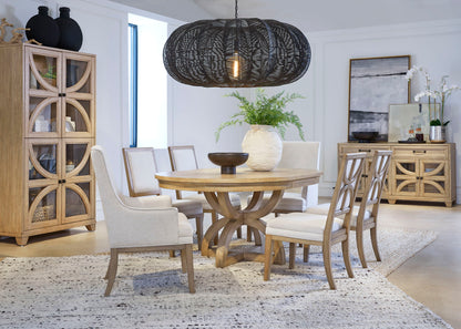 Coventry - Extendable 48" Round Dining Table Set