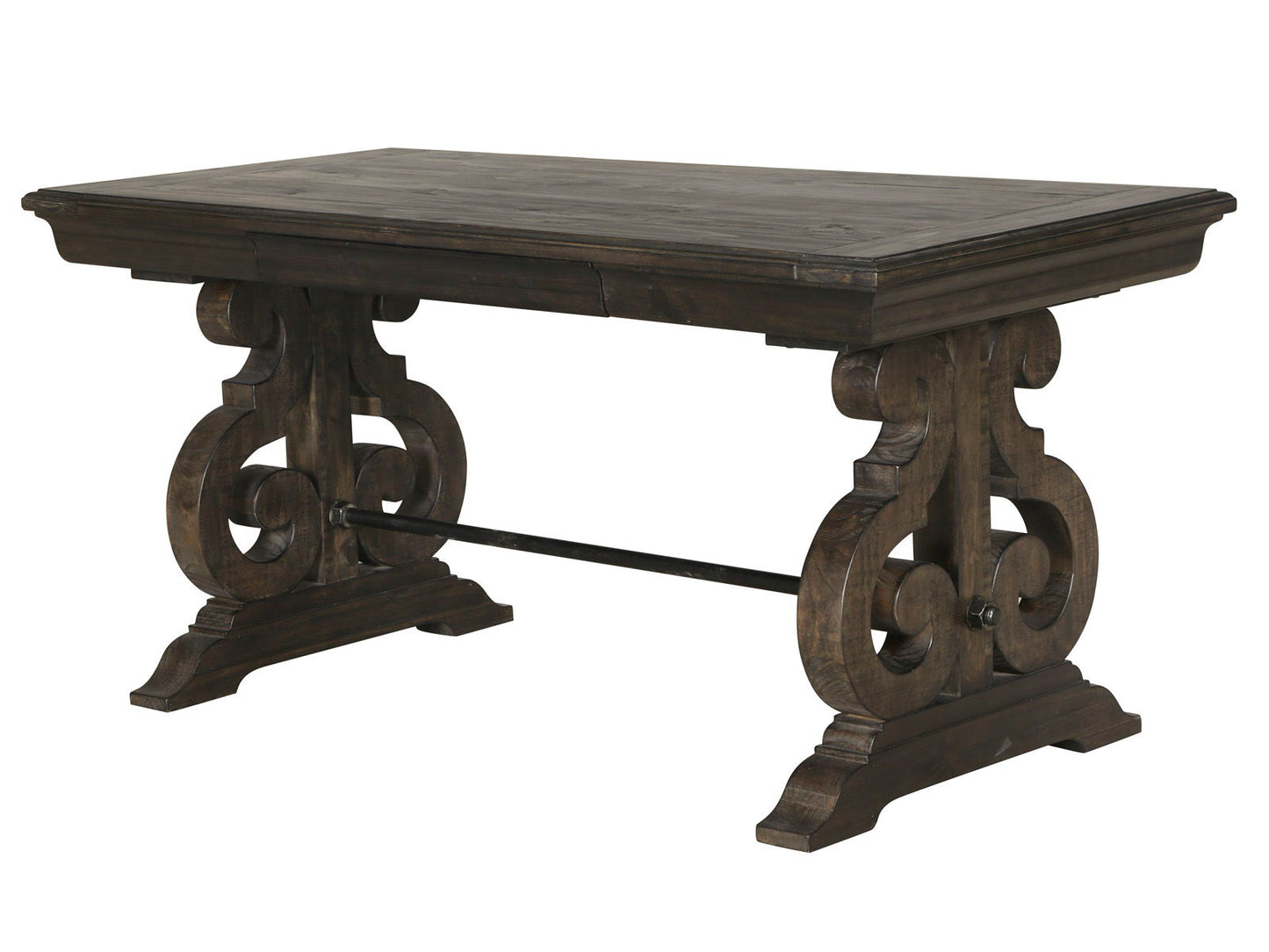 Bellamy - Writing Desk Base - Peppercorn