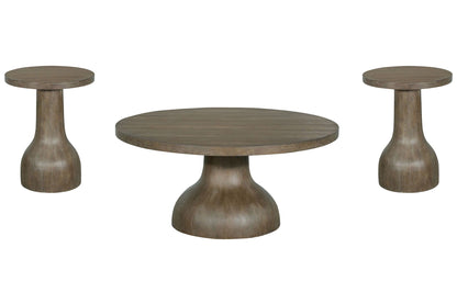 Bosley - Round Cocktail Table Set