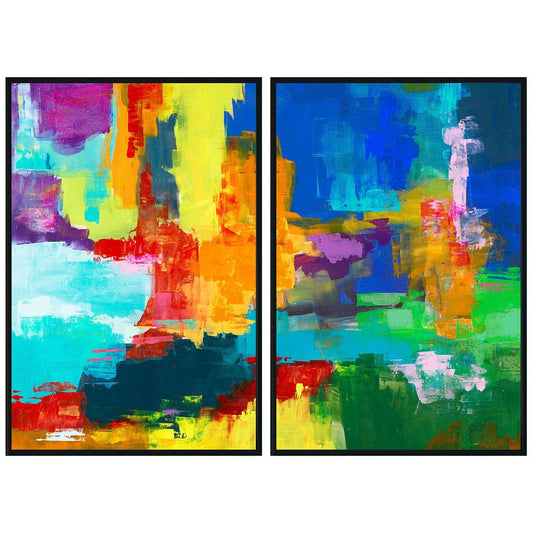 Seascape - 48" x 72" Painting By Buddy Whitlock - Black