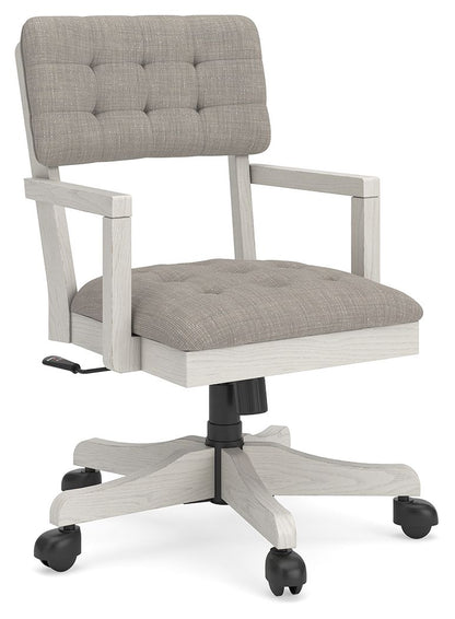Robbinsdale - Home Office Desk Chair - Antique White