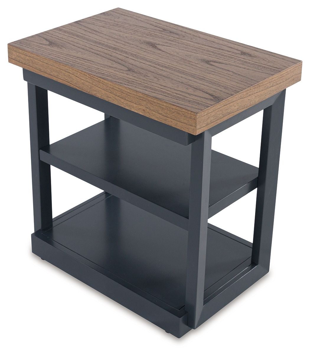 Landocken - Occasional Table Set (Set of 3) - Brown / Blue