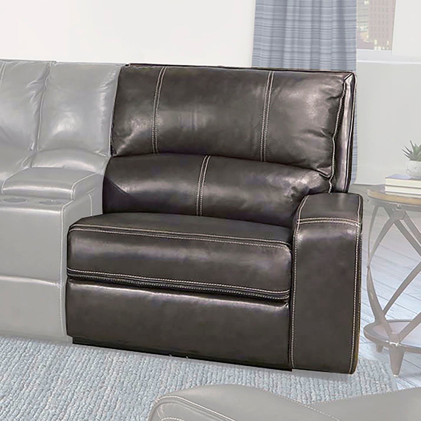 Swift - Power Right Arm Facing Recliner - Twilight