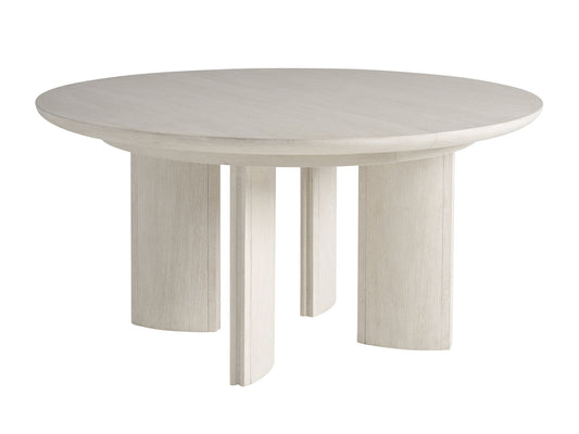 Copacabana - Indio Round Dining Table - White