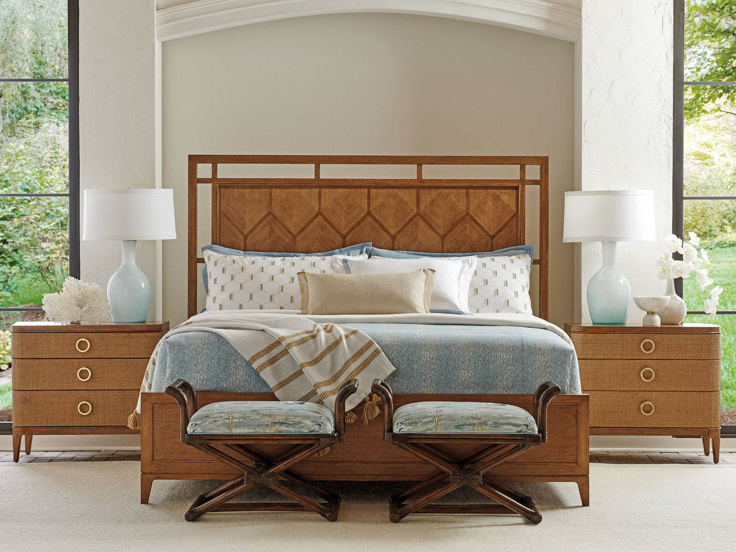 Palm Desert - Moreno Nightstand - Dark Brown