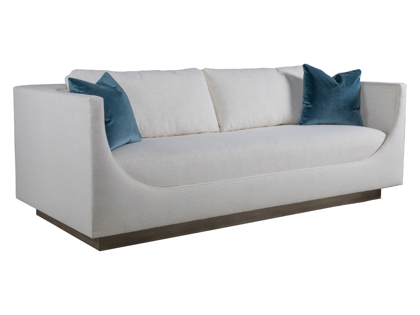 Artistica Upholstery - Claudette Bench Seat Fabric Sofa