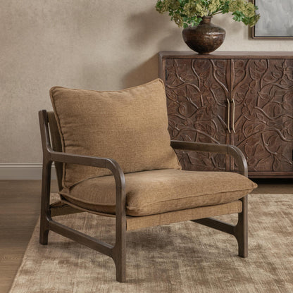 Fontana - Accent Chair - Honey Oat