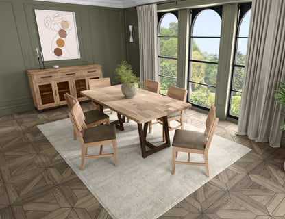 Natural Parota - Table Top - Brown Cappuccino