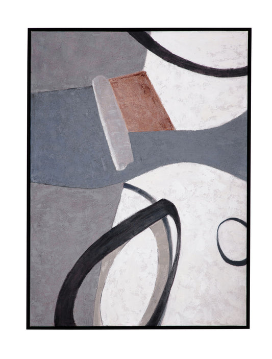 Sumter Canvas Art - Gray
