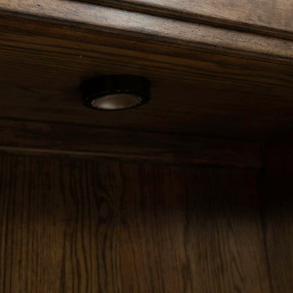 Carolina Park - Credenza Hutch - Amber Brown