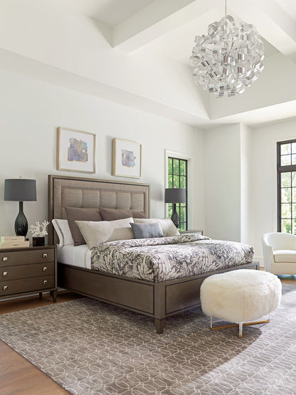 Ariana - St. Tropez Upholstered Panel Bed