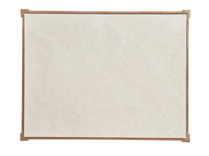 Rendezvous - Bulgari Rectangle End Table - Light Brown / Gray