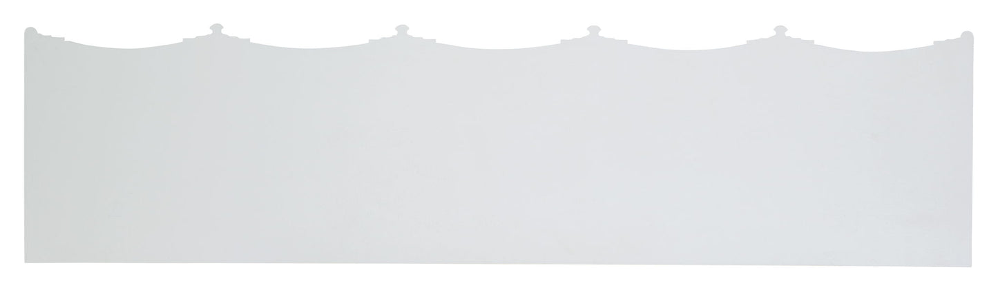 Melange - Corinth 4-Door Entertainment Console - White