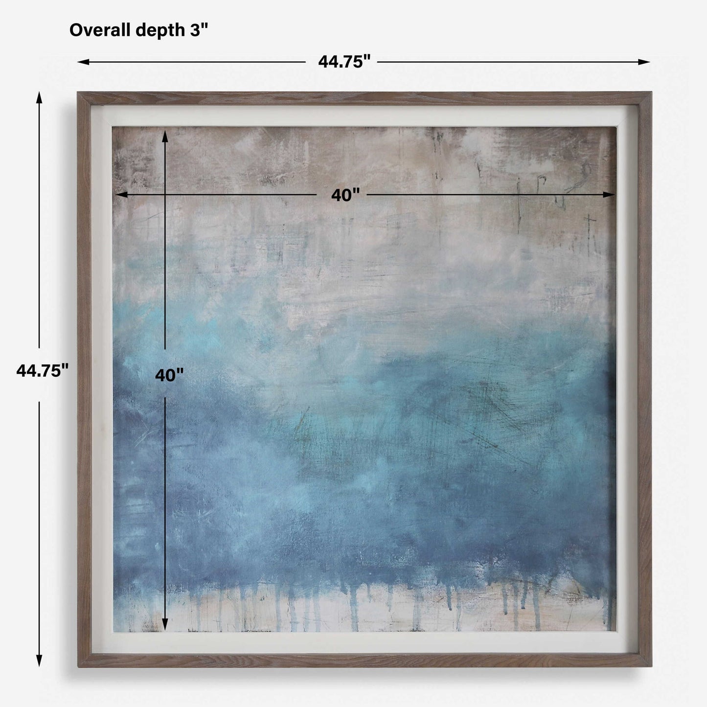 Serenity Paused - Framed Abstract Print